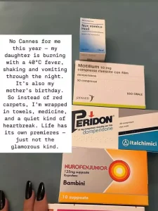 Mădălina Ghenea, absentă de la Cannes 2025 din motive personale: „Fiica mea are febră 40 și tremură. Asta e adevărata premieră a vieții mele”